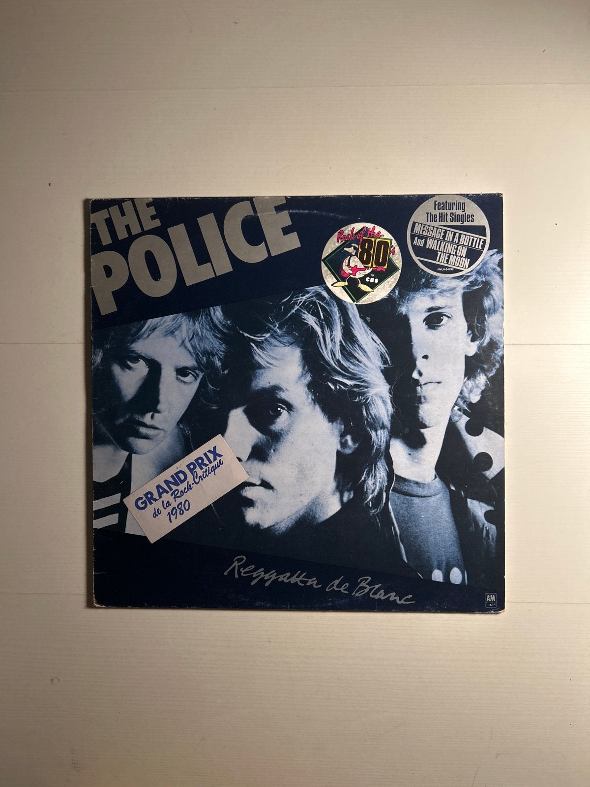 The Police - Reggatta de Blanc LP (Franse uitgave), Cd's en Dvd's, LP, Rock, Gebruikt, Ophalen of Verzenden