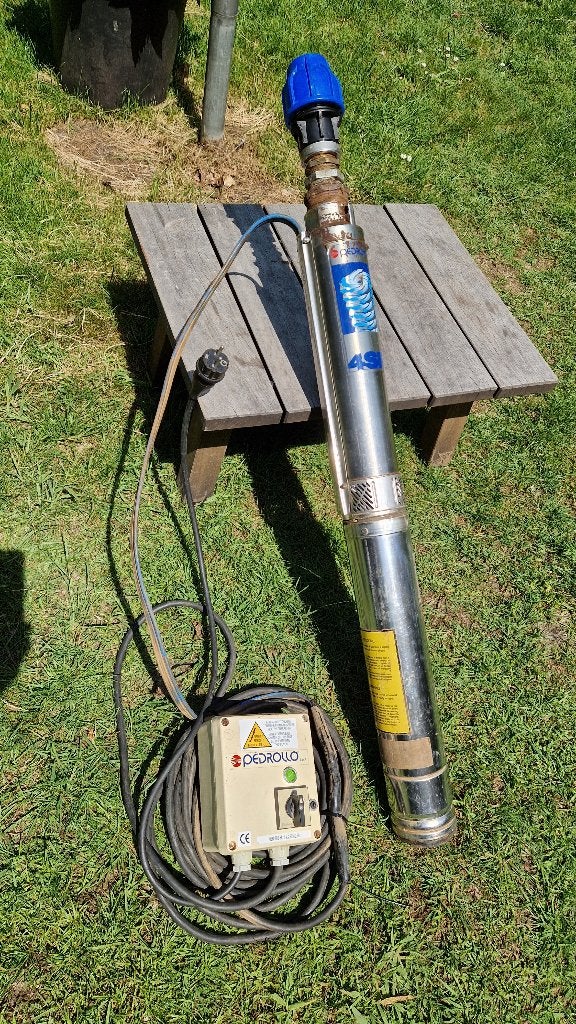 Pedrollo bronpomp met stuurkast 2 PK 200 l/min, Ophalen of Verzenden, Gebruikt, Bronpomp