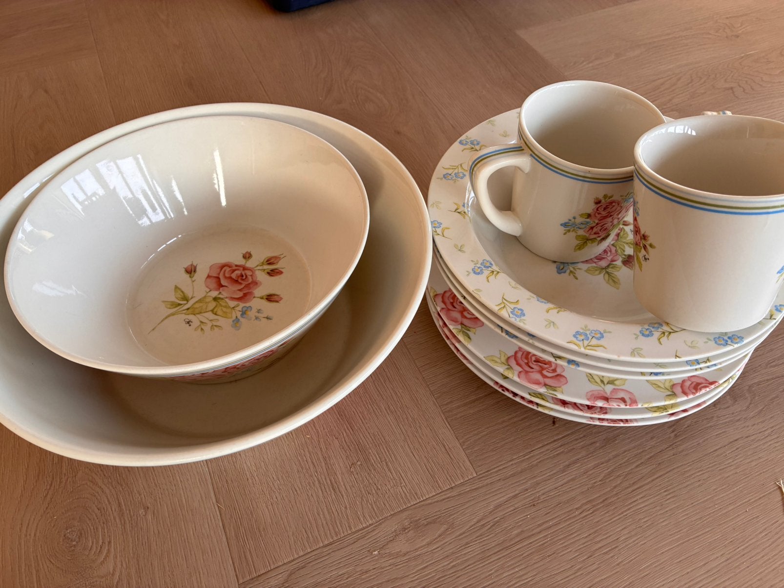Jet ter steege servies, Gebruikt, Overige typen, Ophalen of Verzenden, Overige stijlen