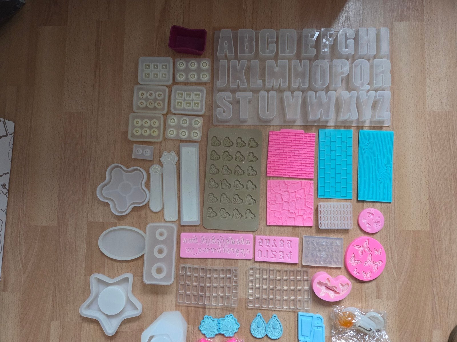 Diverse mallen voor epoxy., Hobby en Vrije tijd, Ophalen of Verzenden