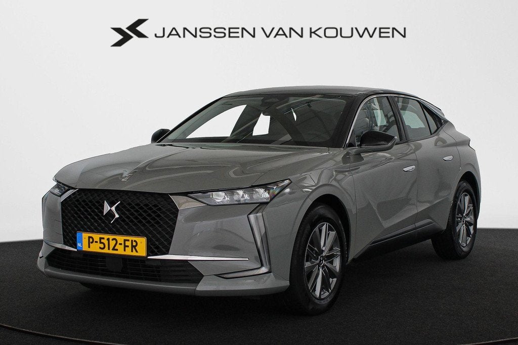 DS 4 1.2 PureTech Bastille Automaat Clima Apple Carplay 17", Stof, Gebruikt, Euro 6, 1199 cc