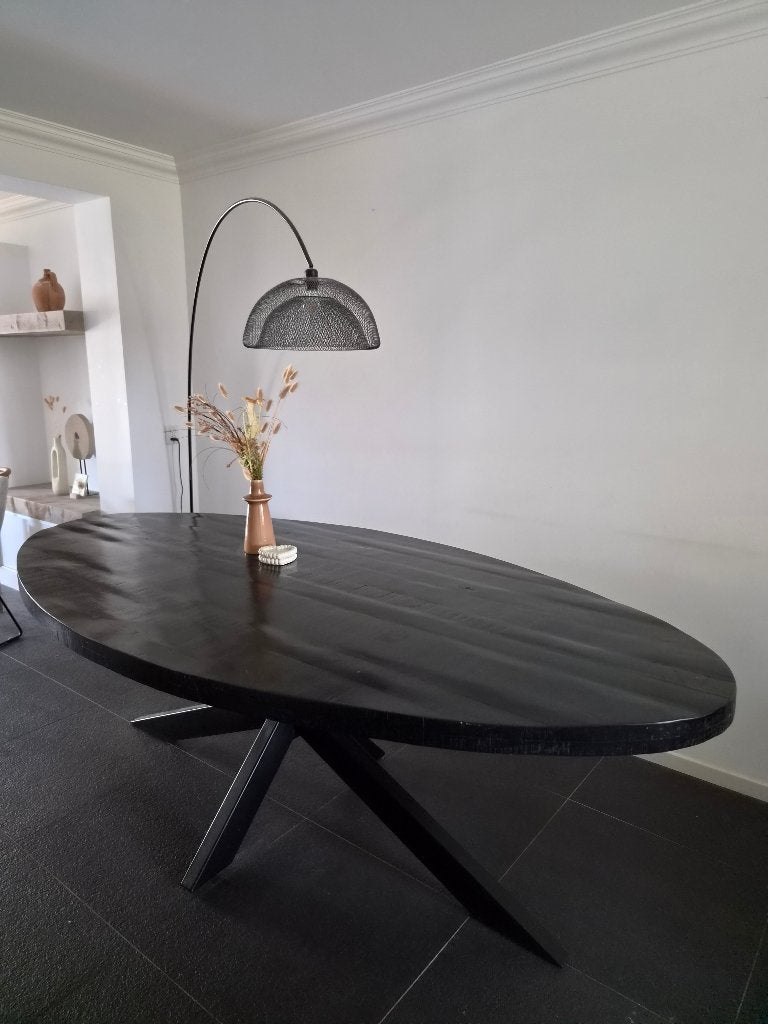 Eettafel, Ophalen, Gebruikt, 100 tot 150 cm, 200 cm of meer
