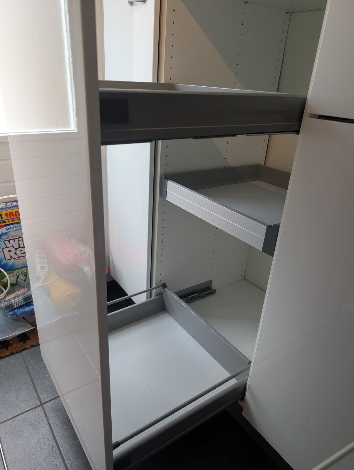 IKEA Rationell (bij)keuken kast inrichting - 125x60cm, Ophalen, IKEA, Grijs, Overige typen