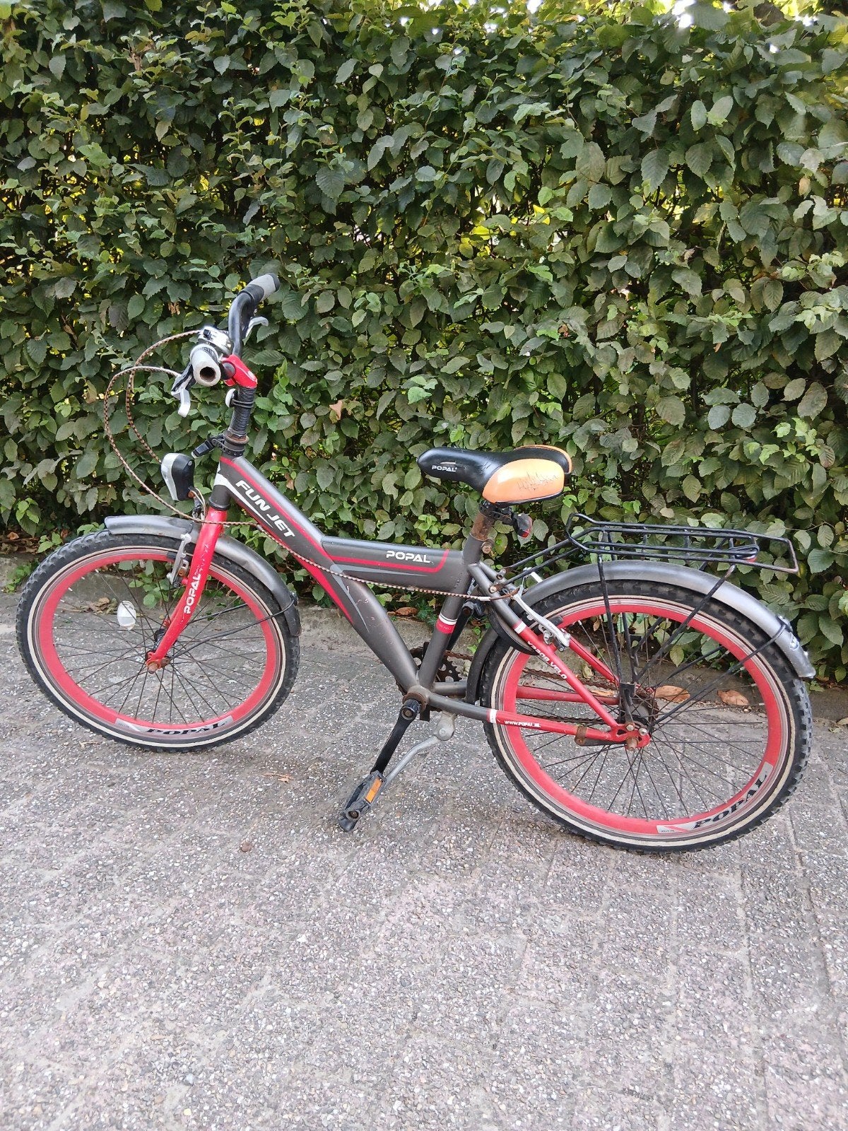 jongensfiets 22 inch Popal, Fietsen en Brommers, Ophalen, Terugtraprem, 22 inch, Gebruikt