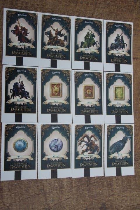 raveleijn kaartjes  2017 / 2018, Verzamelen, Efteling, Zo goed als nieuw, Button of Speldje, Ophalen of Verzenden
