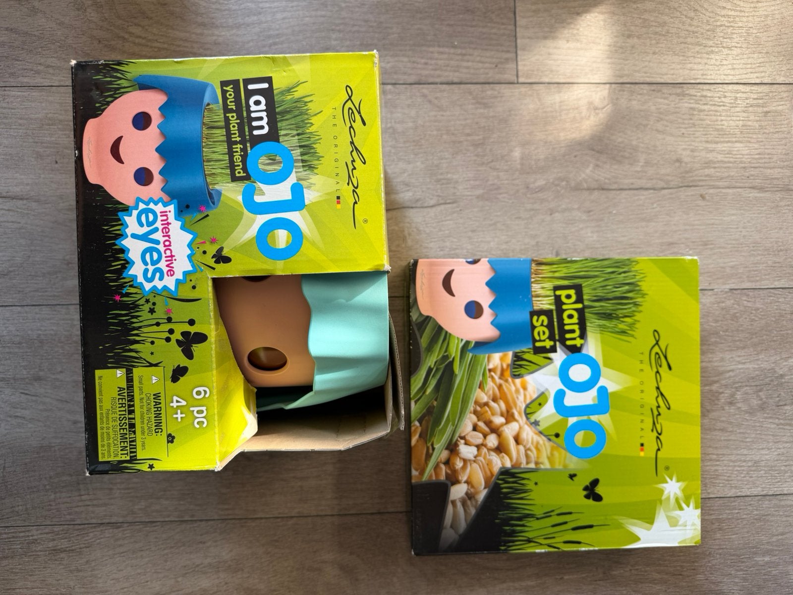 Nieuw! Lechuza OJO Interactieve Bloempot + Plantenset, Ophalen of Verzenden, Zo goed als nieuw