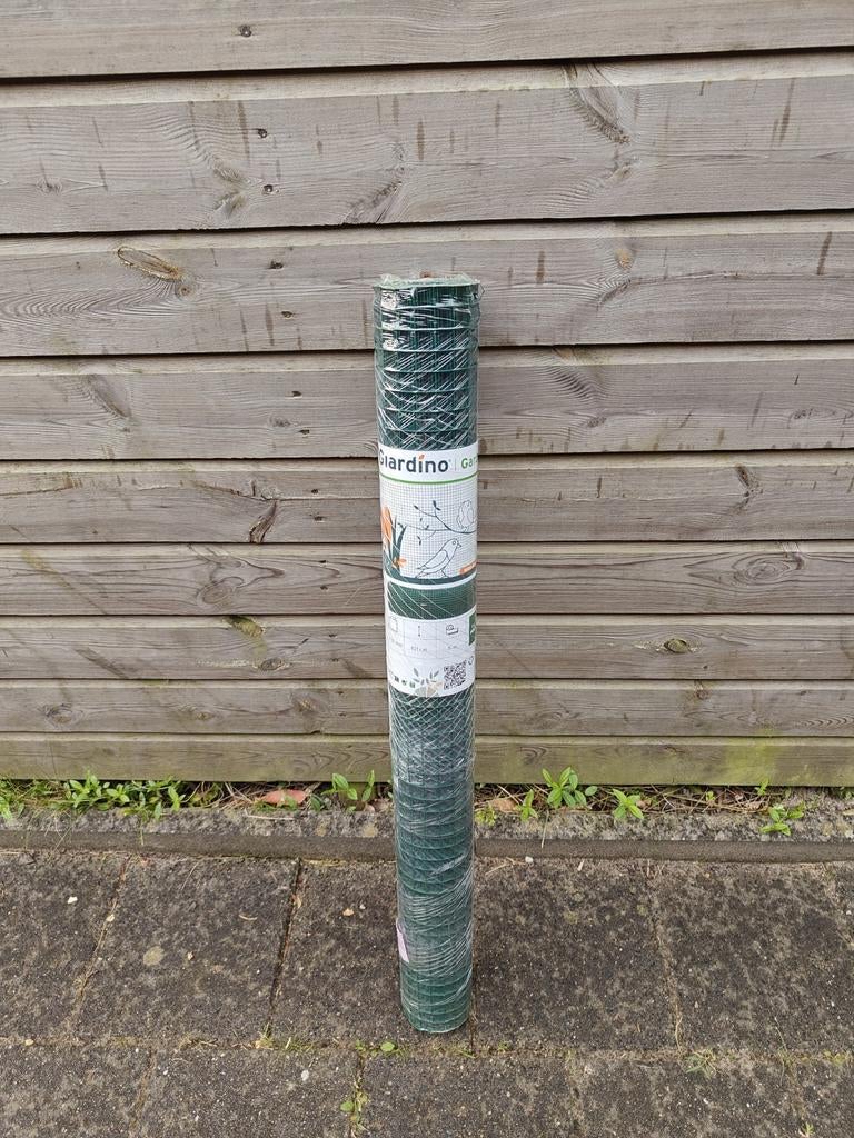 Giardino Gaas Groen 101 cm x 5 m - Nieuw in verpakking, Ophalen of Verzenden, Nieuw, Minder dan 10 meter, Gaas