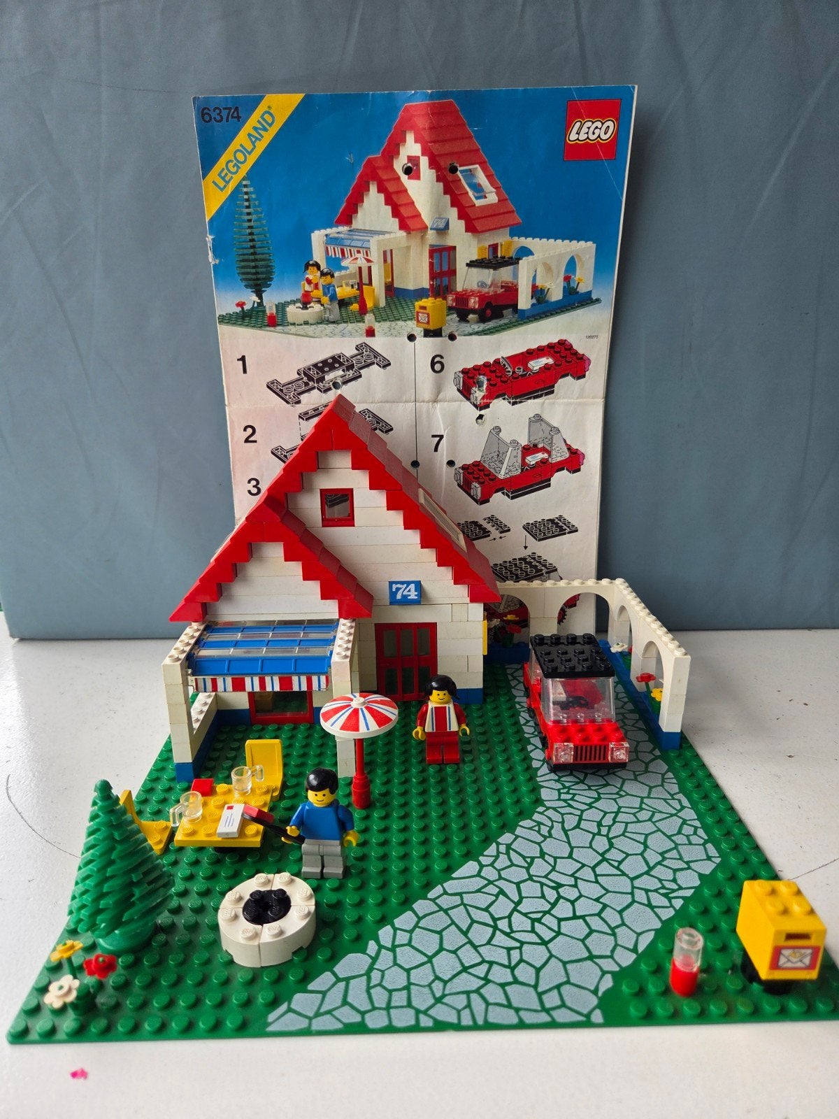 Lego 6374 - Holiday home, Compleet, Gebruikt, Lego, Ophalen of Verzenden