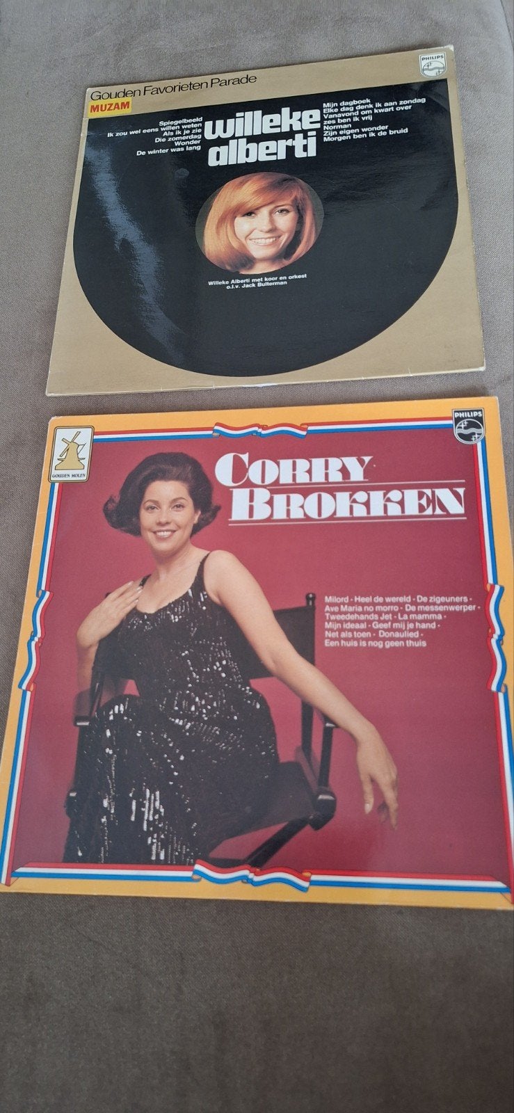 Willeke Alberti & Corry Brokken LP's - Gouden Favorieten, Cd's en Dvd's, LP, Gebruikt, Ophalen of Verzenden, Pop