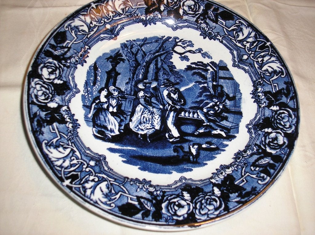 Petrus regout, maastricht - blauw bordje , afb. Dancing, Ophalen of Verzenden