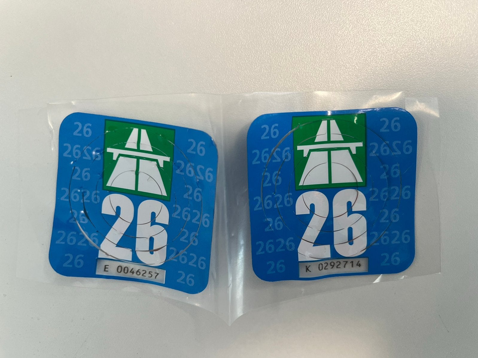 2 Vignetten Zwitserland 2026 vignet, Tickets en Kaartjes, Autovignetten, Twee personen