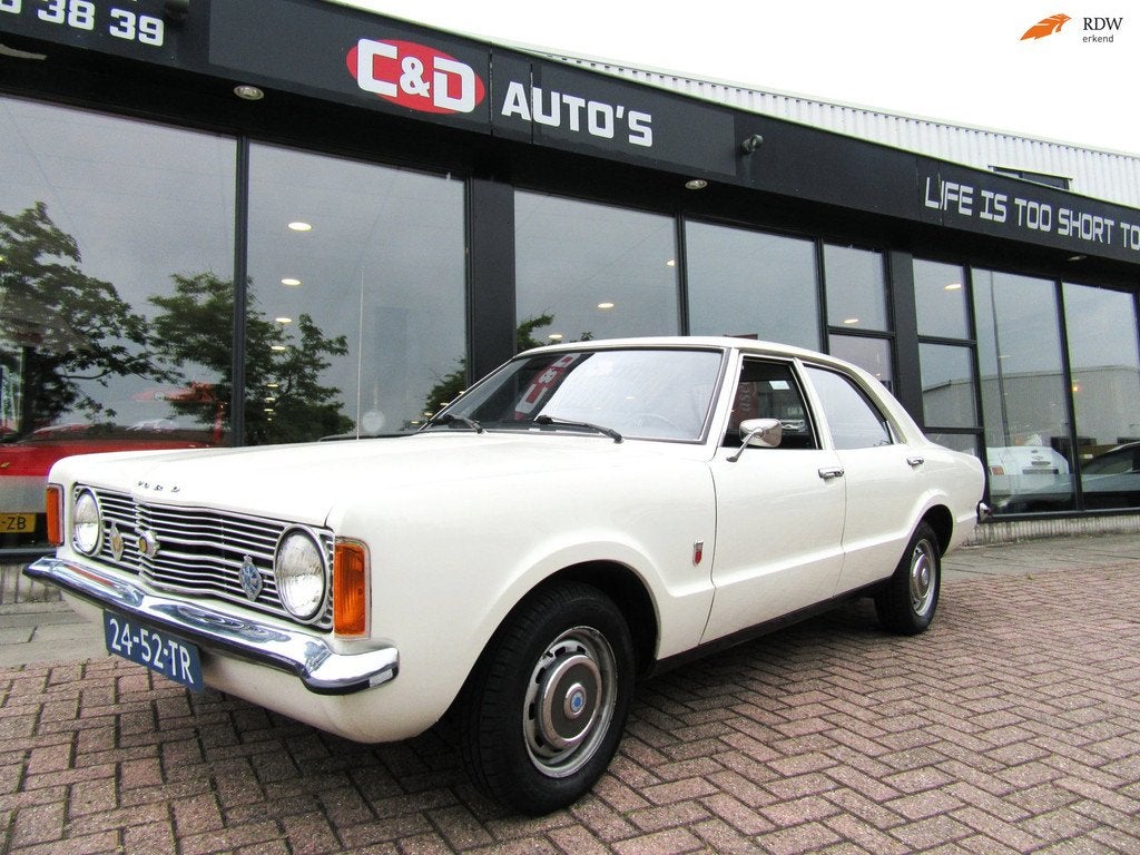 Ford Taunus 1600 L 1972 ORIG NL 4 DRS TOPSTAAT UNIEK AUTO, Auto's, Ford, Bedrijf, Overige modellen, Benzine, Sedan, Handgeschakeld
