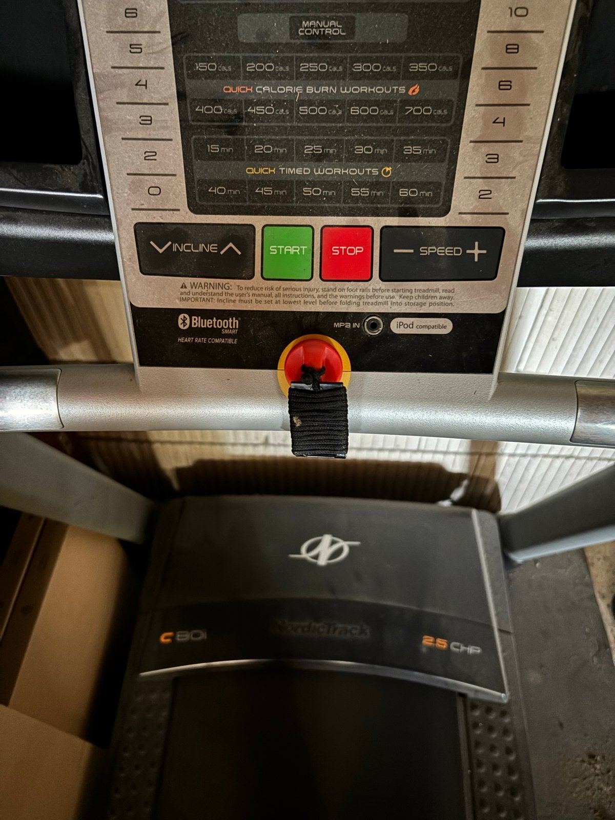 NordicTrack C80i Loopband - Perfect voor Thuis Workouts, Ophalen, Gebruikt, Metaal, Loopband