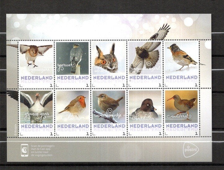 postfris velletje. Persoonlijke postzegels. vogels, Ophalen of Verzenden, Na 1940, Postfris
