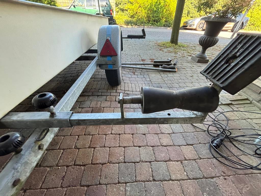 Catamaran trailer steunen/outriggers, Watersport en Boten, Ophalen, Zo goed als nieuw, Motorboot