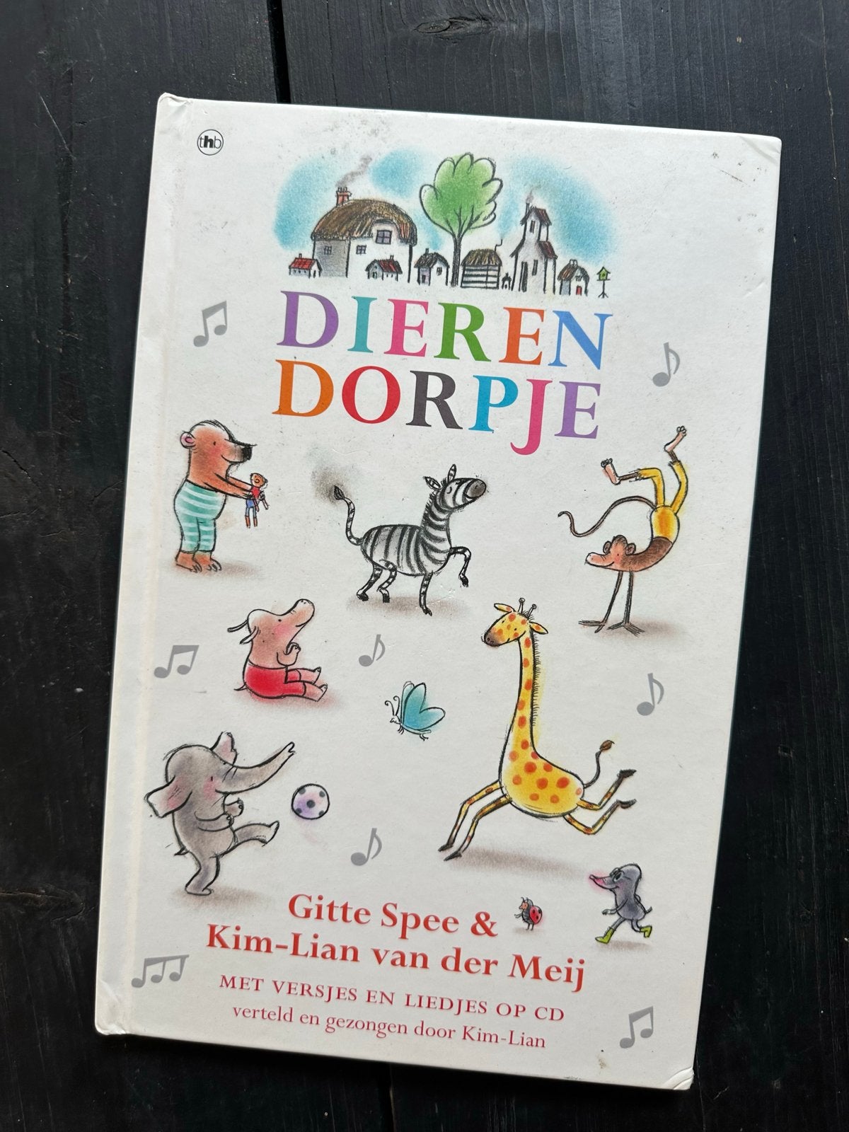 Dierendropje boek met CD - Gitte Spee & Kim-Lian van der Mei, Fictie algemeen, Jongen of Meisje, Ophalen of Verzenden, Zo goed als nieuw