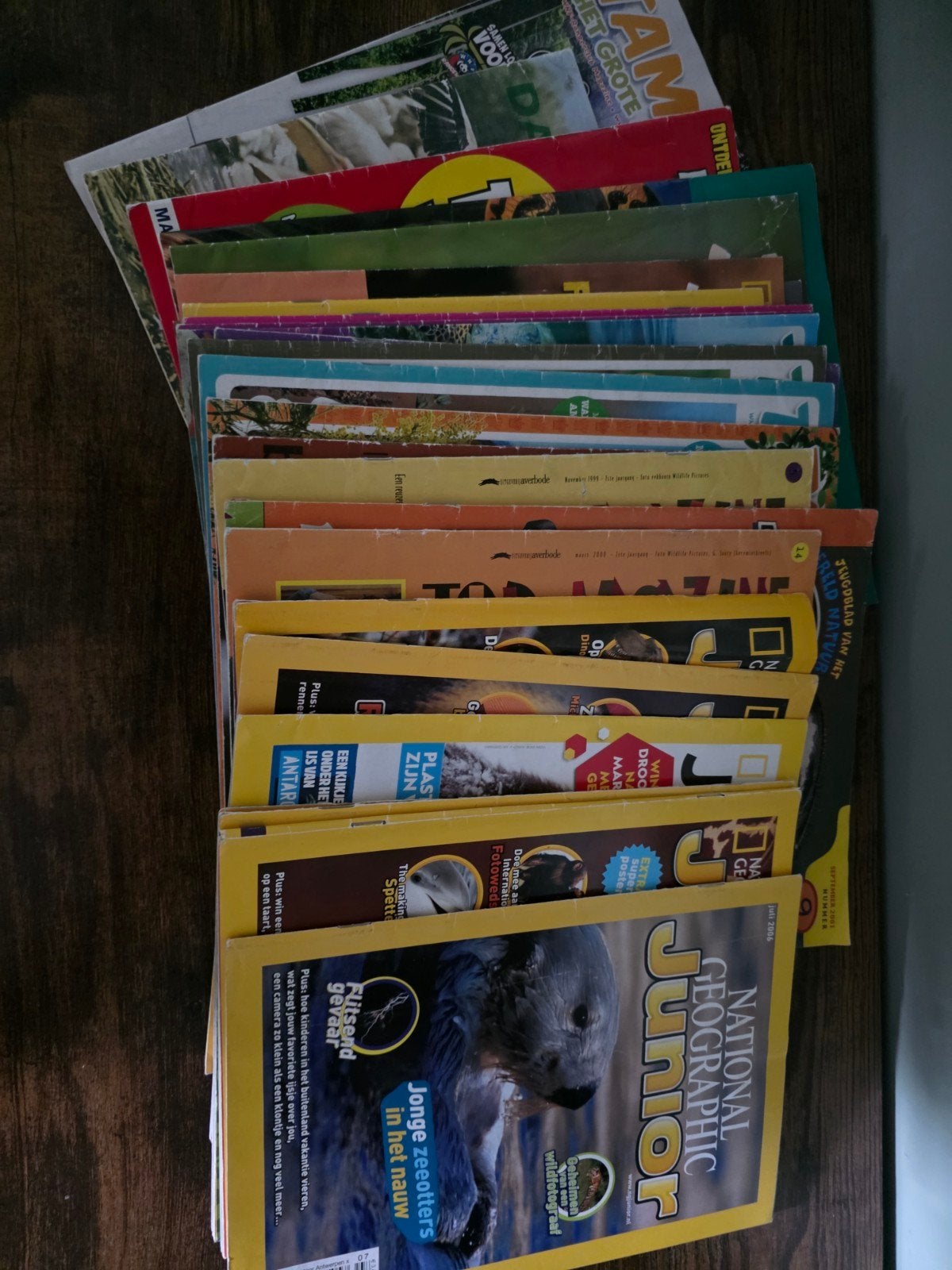 Diverse natuur/dier tijdschriften, Ophalen of Verzenden, Gelezen, Wetenschap en Natuur