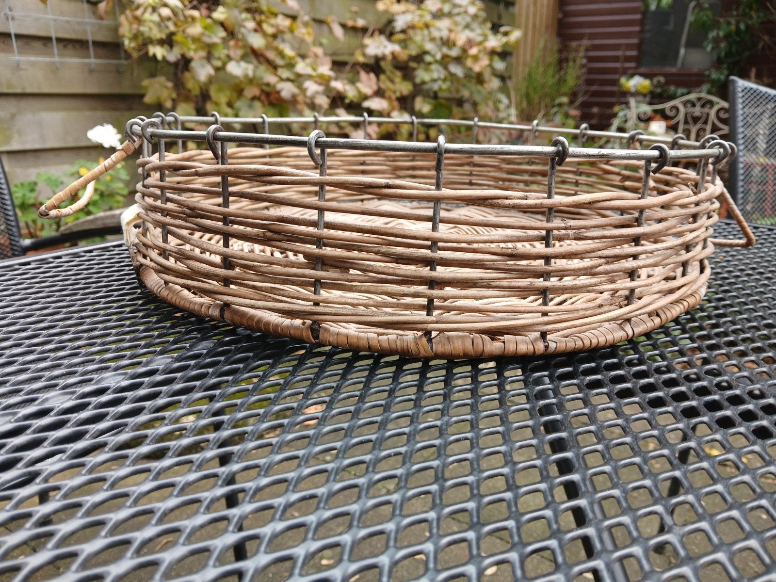 Riviera Maison Rotan, Met handvatten, Rond, Ophalen of Verzenden, Zo goed als nieuw