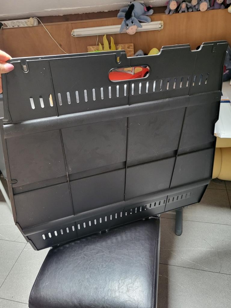 Tussenschot auto vervoerbox, Ophalen