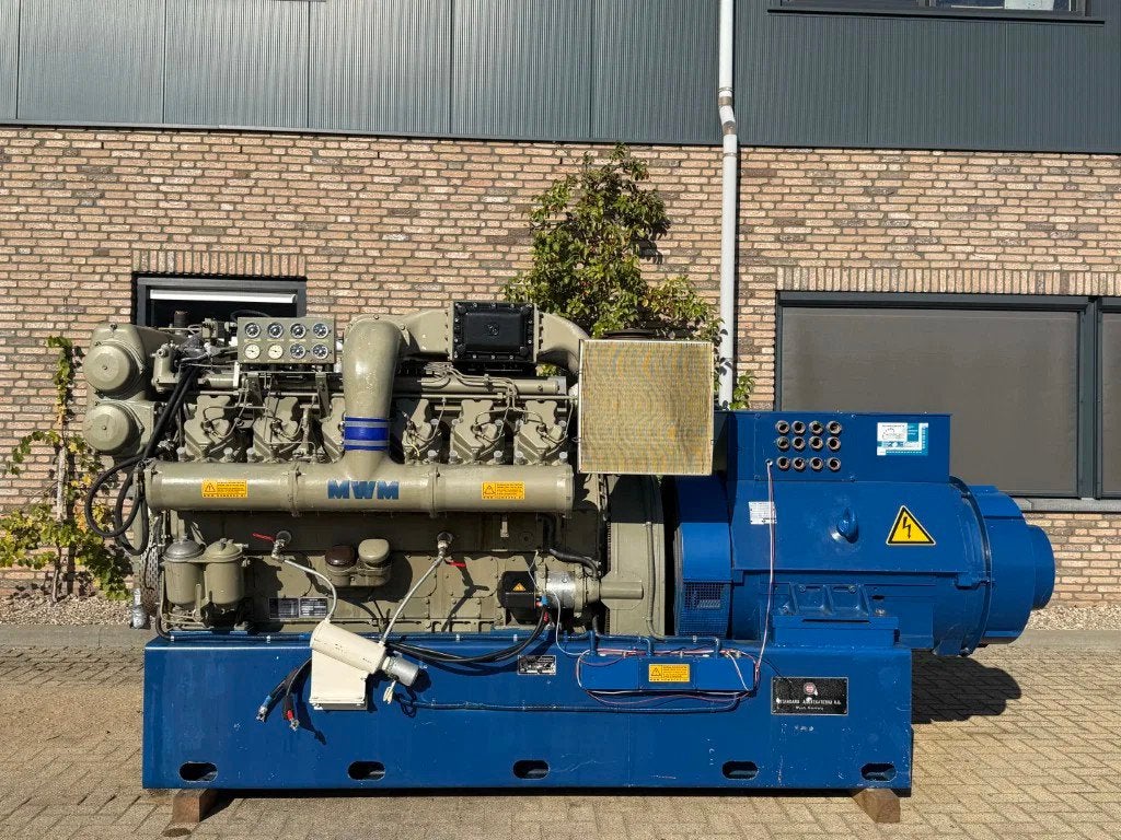 MWM TBD 602 V12K 880 kVA noodstroom aggregaat Generatorset a, Ophalen of Verzenden