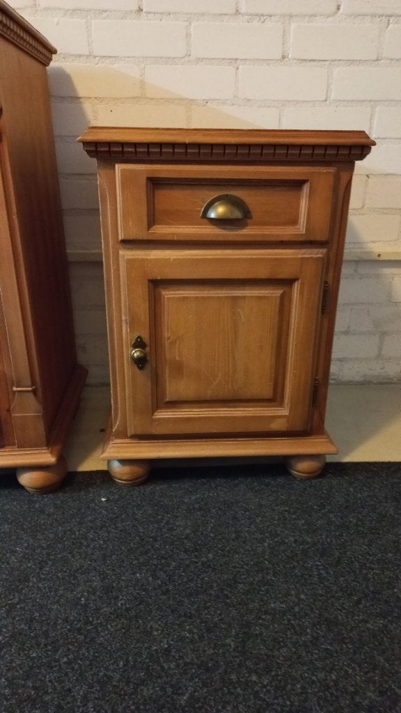 Nachtkastjes en ladenkast, Huis en Inrichting, Slaapkamer | Nachtkastjes, Ophalen, 70 cm of meer, Hout, 65 cm of meer