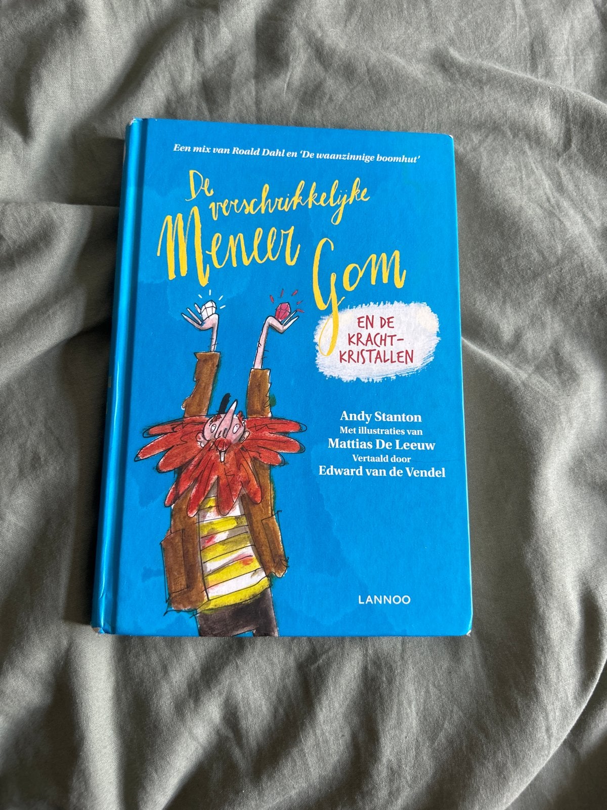 De verschrikkelijke meneer Gom en de krachtkristallen, Boeken, Ophalen of Verzenden, Zo goed als nieuw, Fictie algemeen