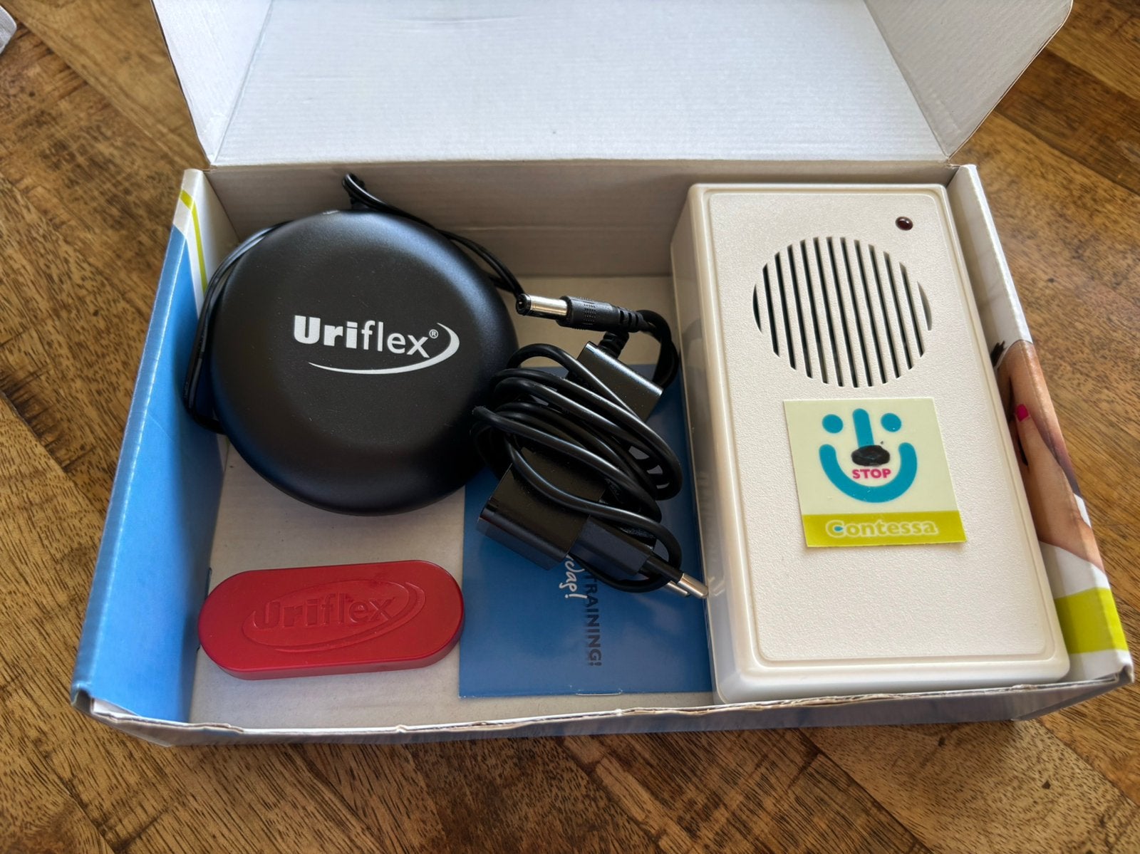 Uriflex plaswekker met trilelement, Ophalen of Verzenden, Zo goed als nieuw