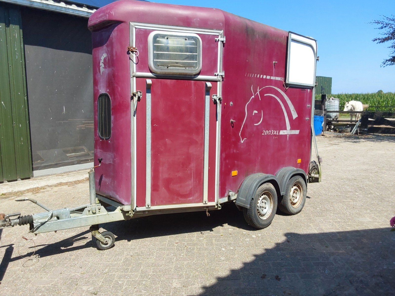 Cheval liberte 2003 xl de luxe 2 paards trailer.bj.2009, Dieren en Toebehoren, Ophalen