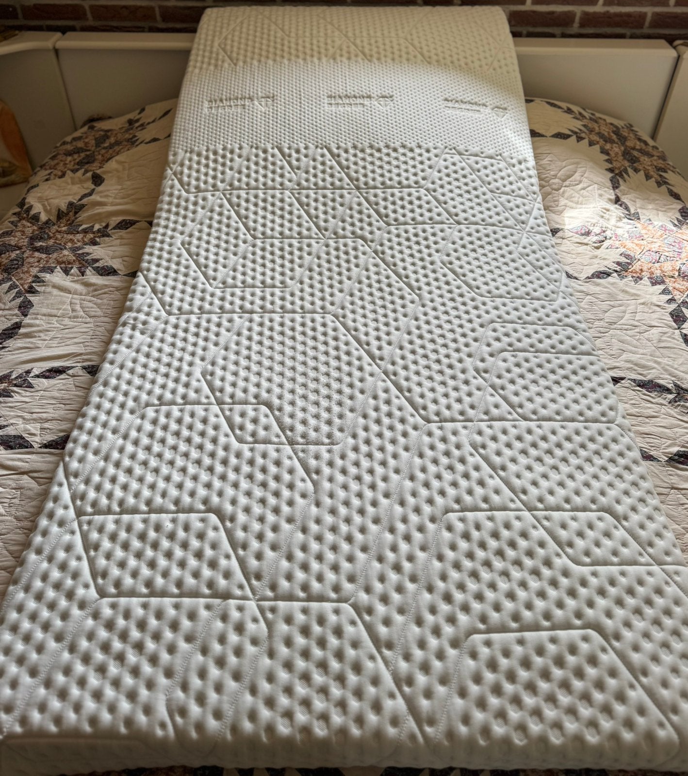 Topmatras, Emma 200 x 90 , hoogte 8 cm, 90 cm, Eenpersoons, Ophalen of Verzenden, Zo goed als nieuw