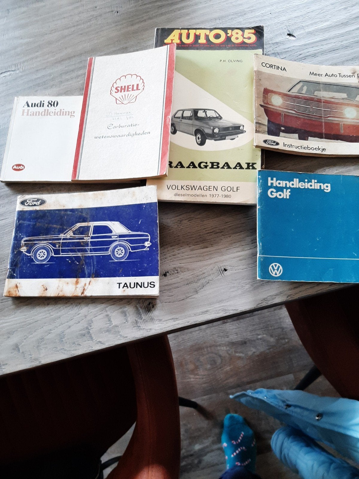 Vraagbaak en handleidingen voor diverse oldtimers, Ophalen of Verzenden, Gelezen, Algemeen, Diverse