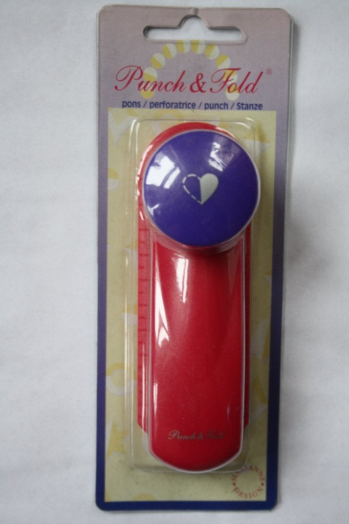Punch en foldpons vouw pons hart, Verzenden, Nieuw, Overige thema's, Pons of Mal