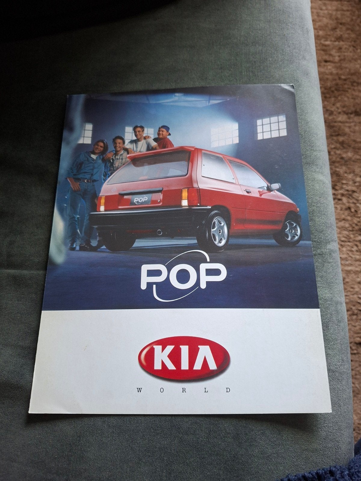 Kia Pride Pop 1999 Chili, Ophalen of Verzenden, Zo goed als nieuw, Algemeen