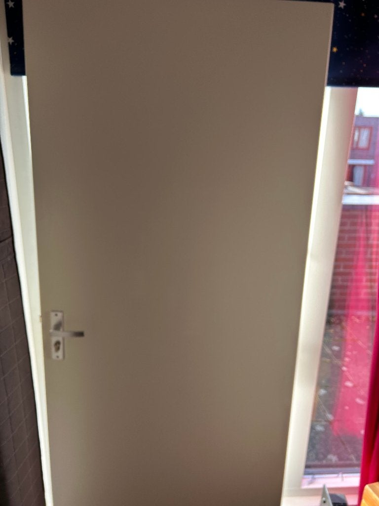 Opdek Binnendeur 201,5 x 83  (Wit), Doe-het-zelf en Verbouw, Ophalen, Gebruikt, 80 tot 100 cm, Binnendeur