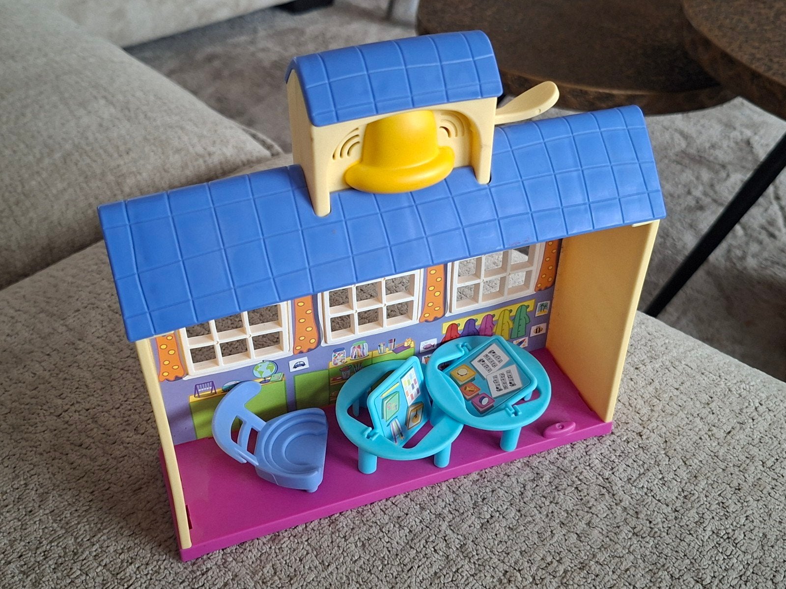 Peppa Pig School Speelset, Ophalen of Verzenden, Gebruikt, Jongen of Meisje