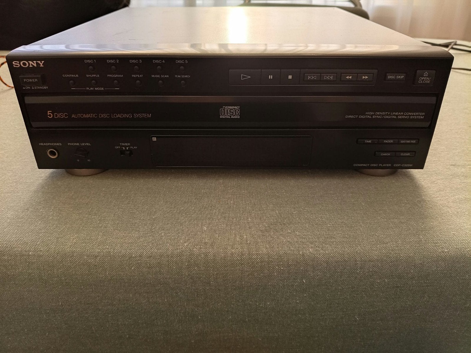 Sony CDP C325M, Ophalen, Gebruikt, Sony