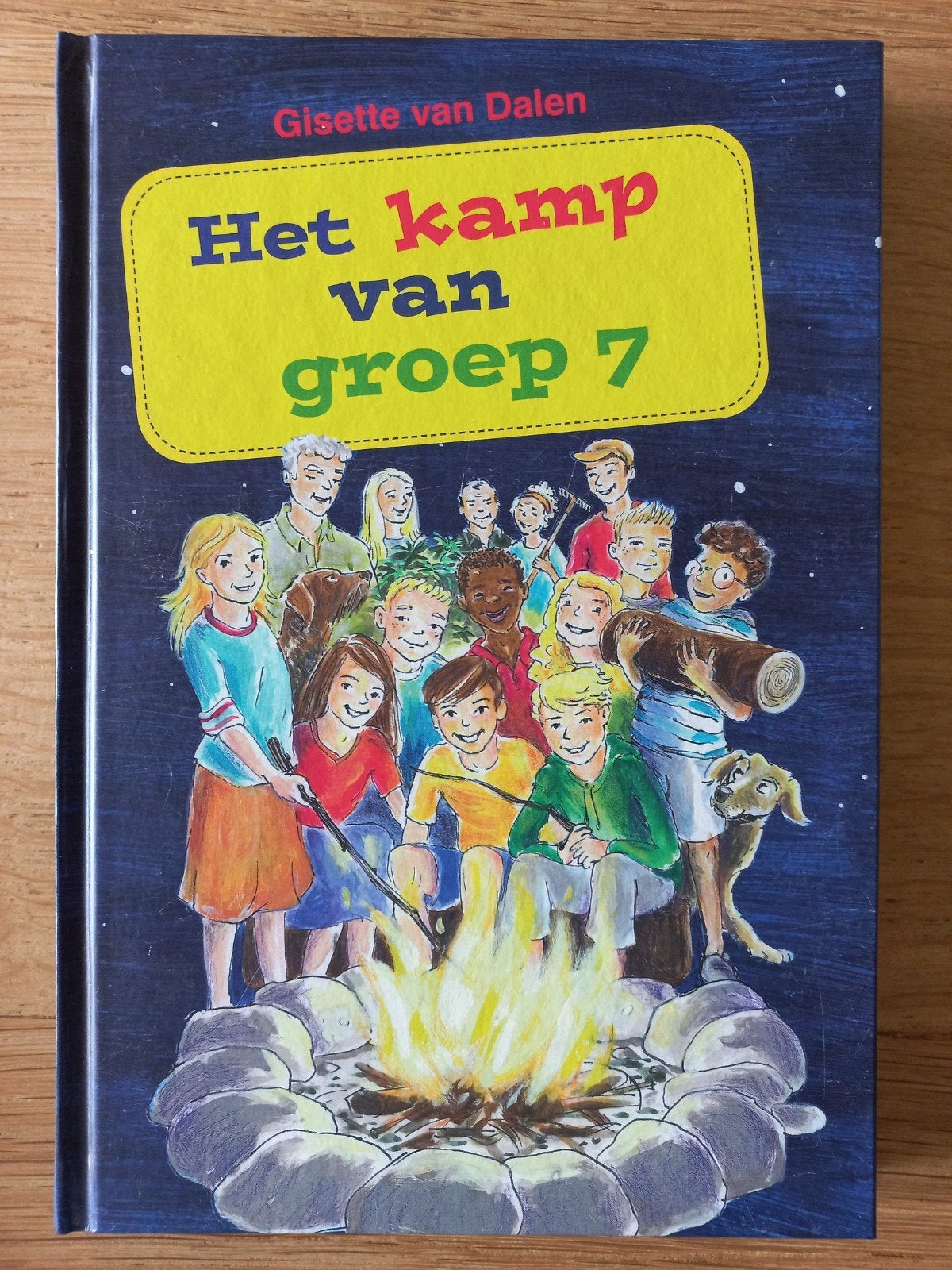 Het kamp van groep 7, Gisette van Dalen, christelijk, ZGAN!, Ophalen of Verzenden, Zo goed als nieuw, Fictie algemeen