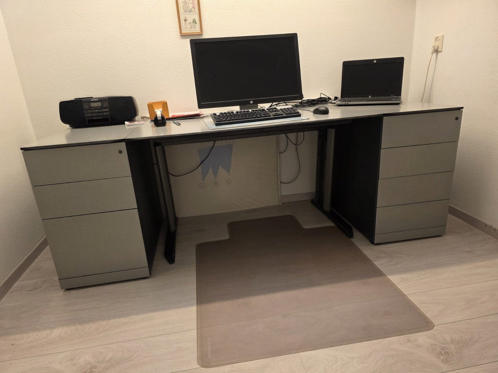 Bulo Flex bureau, 206 x 80 x 75. T.e.a.b., Ophalen, Gebruikt