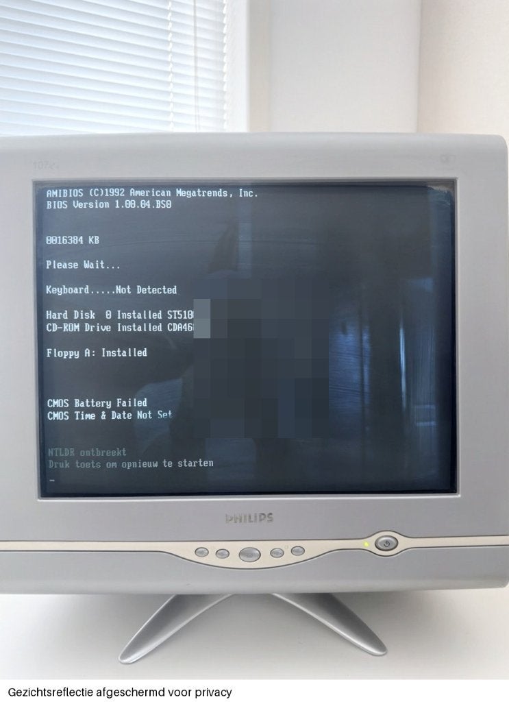 Philips 107X43 17 inch CRT-monitor – retro gaming – met doos, Computers en Software, Ophalen