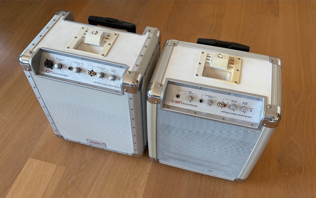 ION Block Rocker Draagbaar Geluidssysteem met wielen, Audio, Tv en Foto, Luidsprekers, Overige merken, Gebruikt, Party speaker