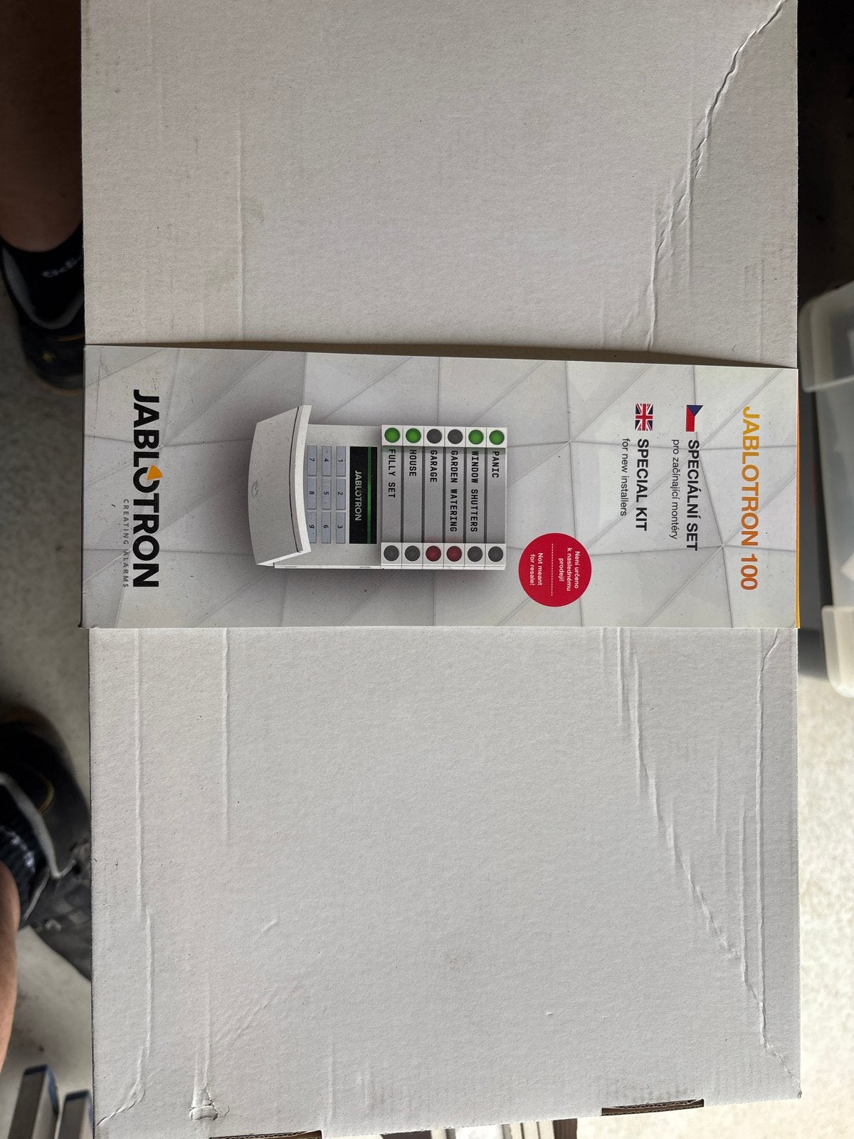 Jablotron 100 compleet alarmsysteem - Nieuw in doos, Ophalen of Verzenden, Nieuw, Compleet systeem, Draadloos