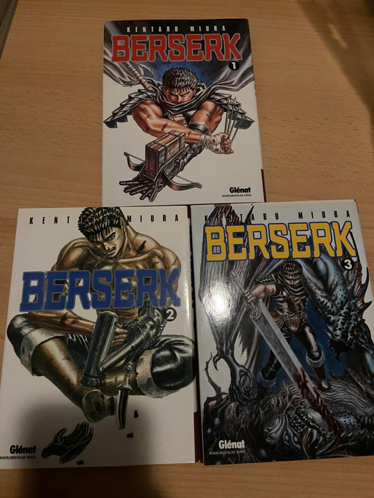 Berserk Manga NL OOP 1-3!, Boeken, Strips | Comics, Meerdere comics, Ophalen of Verzenden, Zo goed als nieuw, Japan (Manga)