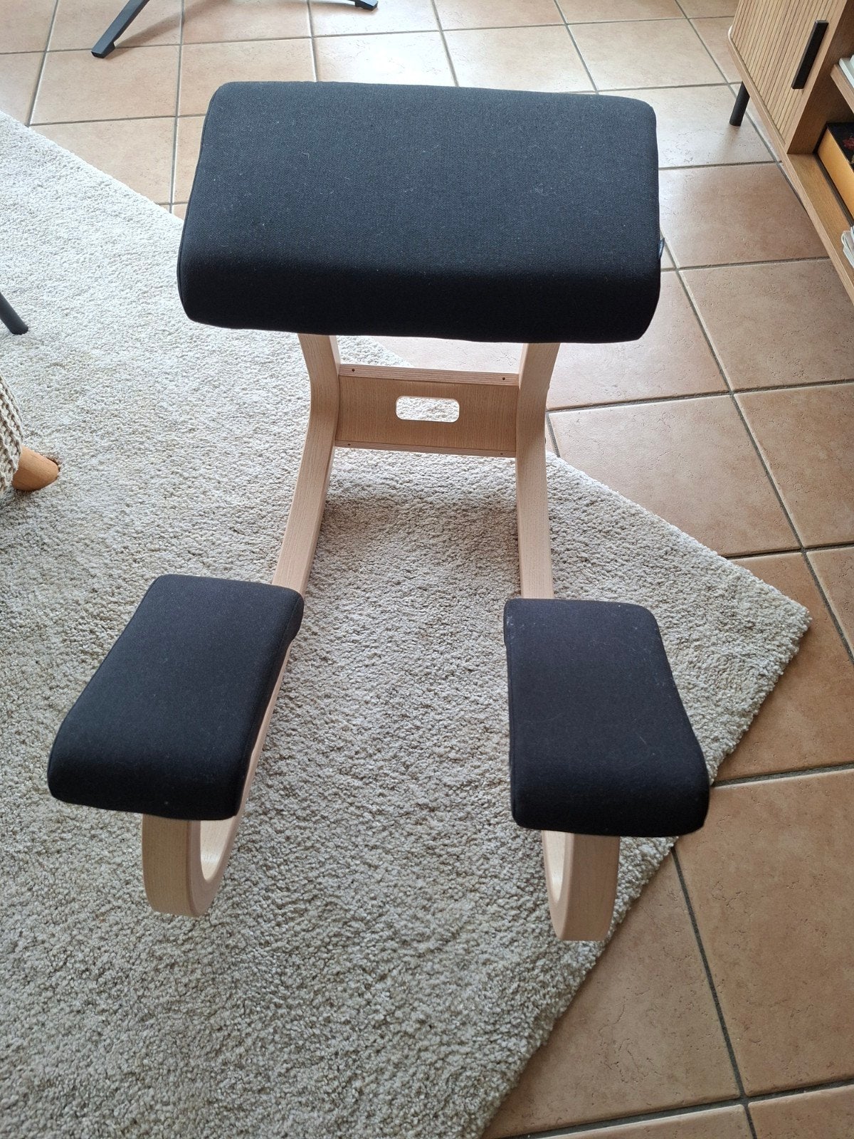 Varier Balans - ergonomische kniestoel -zgan, Ophalen, Ergonomisch, Zo goed als nieuw, Grijs