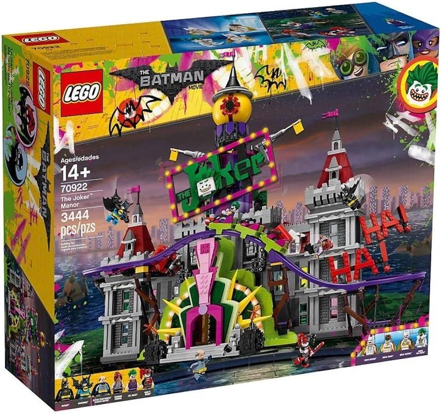 LEGO The Joker Manor 70922 - The Batman Movie, Overige thema's, Lego, Nieuw, Ophalen of Verzenden