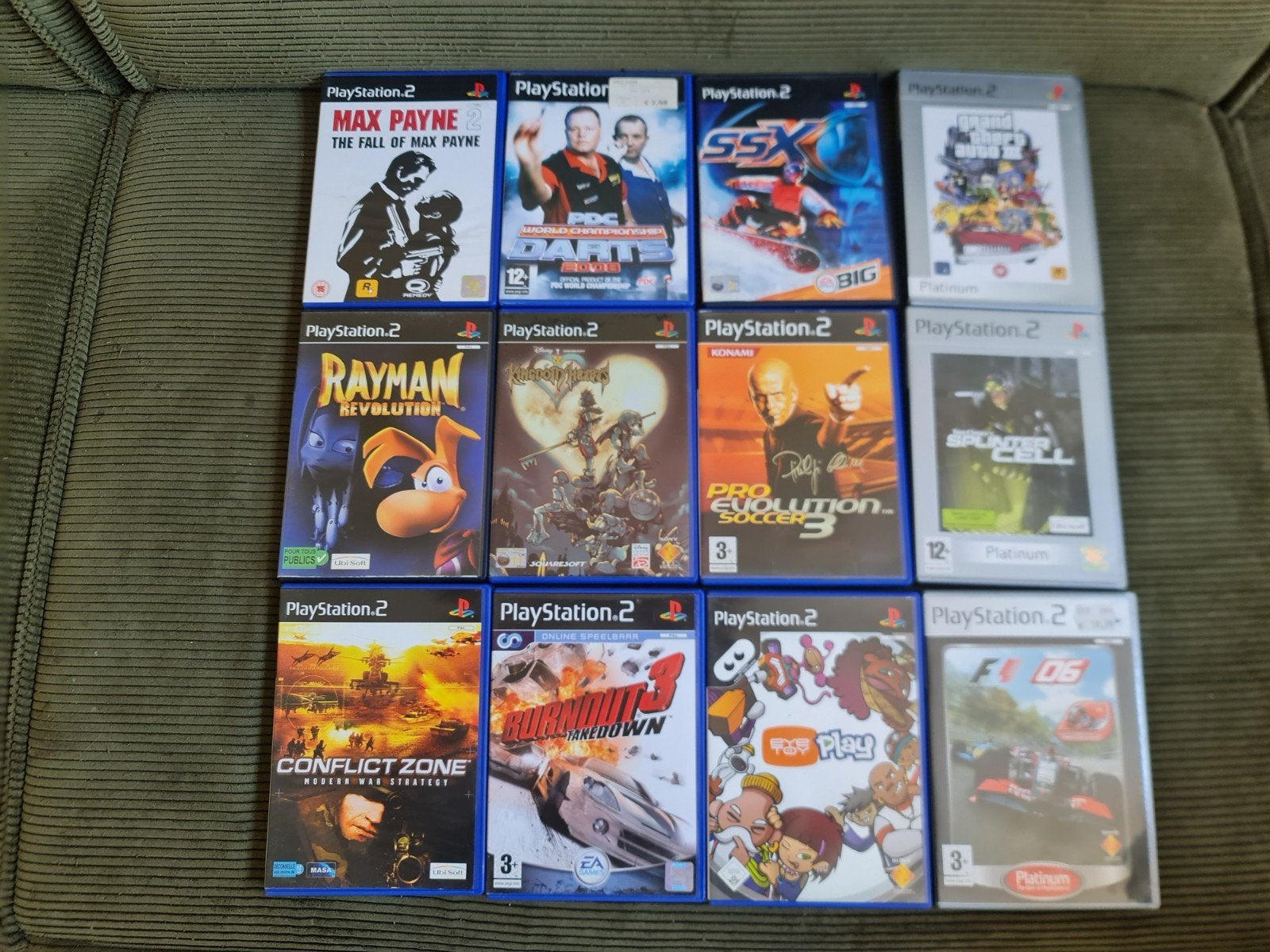 Grote collectie PlayStation 2 games - Diverse genres, Gebruikt, Overige genres, Ophalen of Verzenden, Eén computer