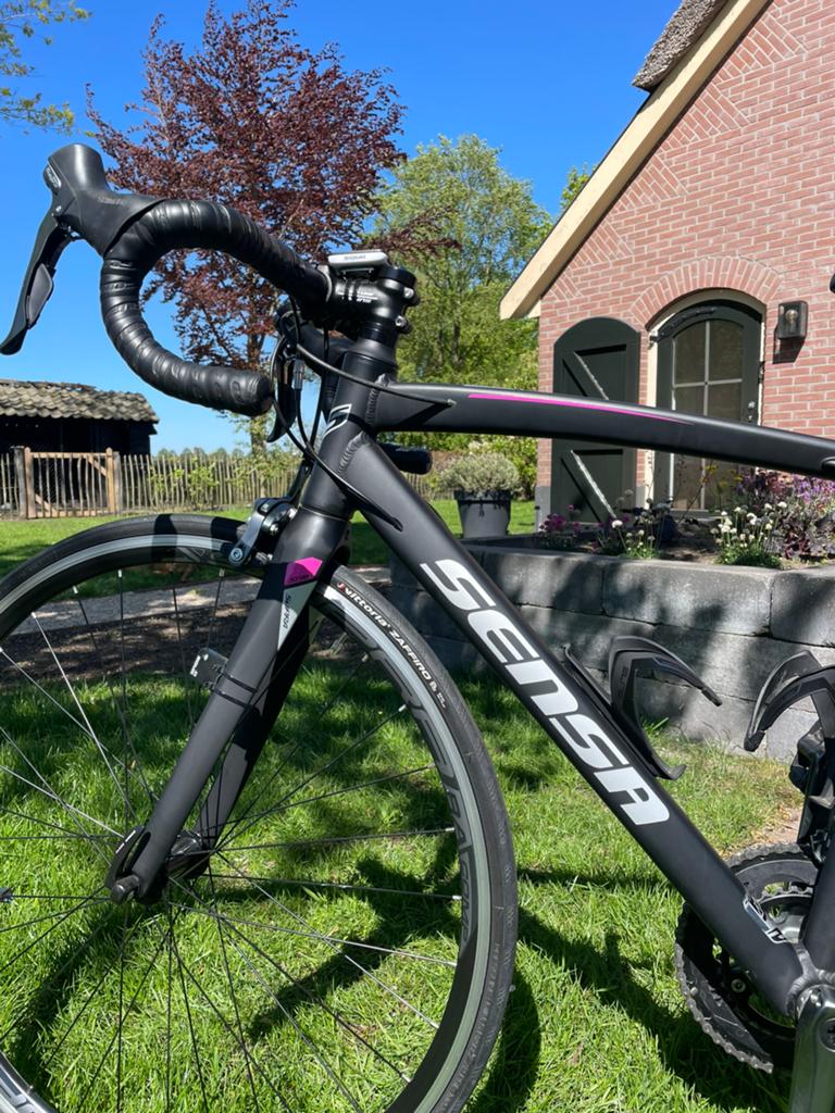 Sensa Emilia Tiagra racefiets!, Fietsen en Brommers, Fietsen | Racefietsen, Aluminium, Minder dan 49 cm, Zo goed als nieuw, Dames