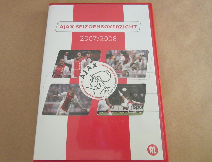 Ajax dvd seizoensoverzicht 2007/2008, Verzenden, Zo goed als nieuw, Ajax, Overige typen