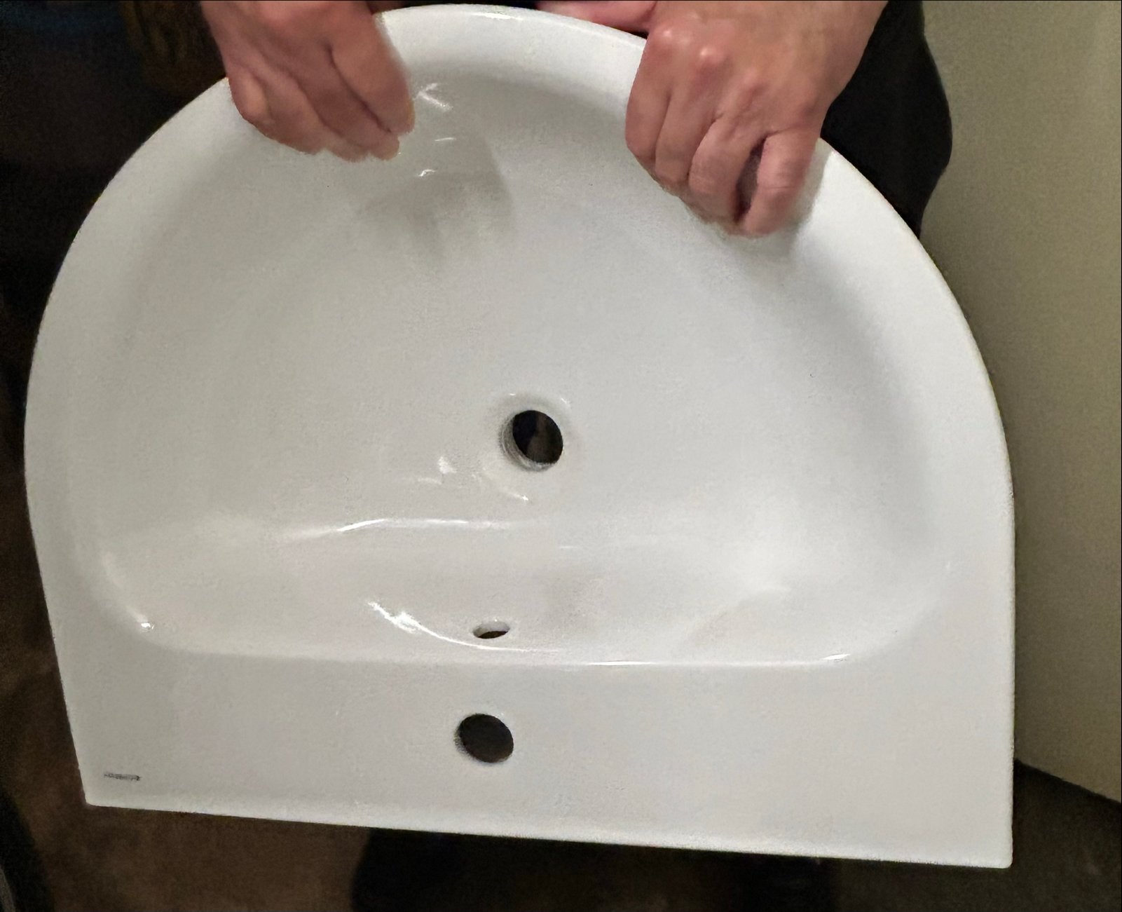 Geberit wasbak met sifon, Doe-het-zelf en Verbouw, Sanitair, Ophalen, Nieuw, Wastafel