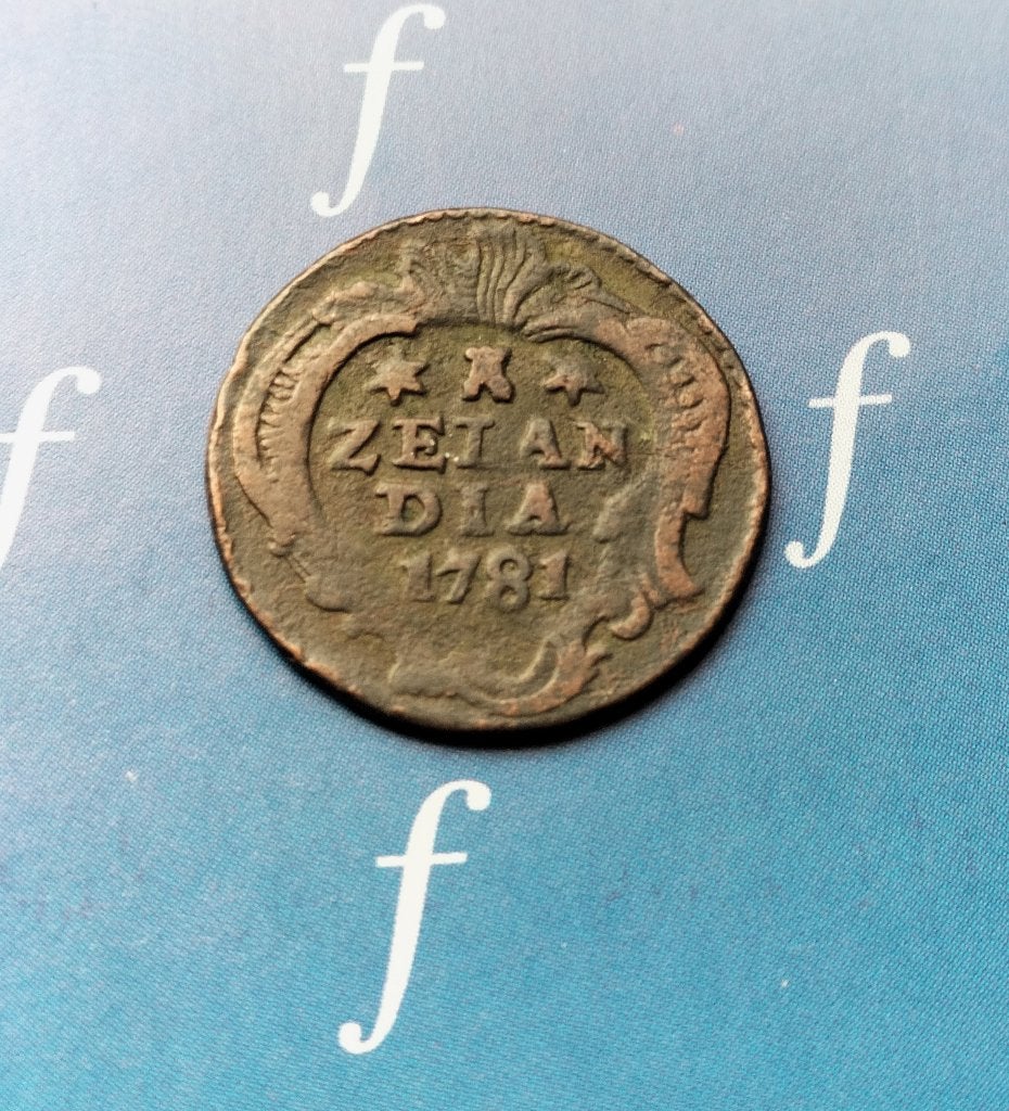1 Duit Zeeland 1794 (1766-1795) Nederland, Ophalen of Verzenden, Vóór koninkrijk, Overige waardes, Losse munt