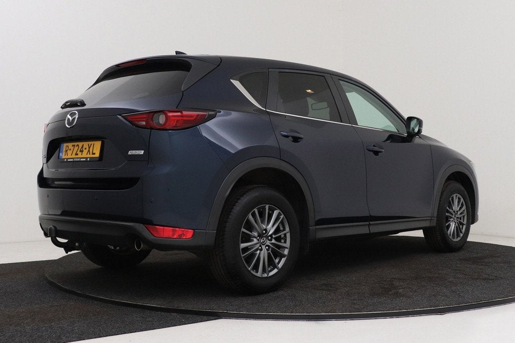 Mazda CX-5 2.0 SkyActiv-G 165 Skylease GT | Trekhaak | Leer, Voorwielaandrijving, 1998 cc, 4 cilinders, Blauw