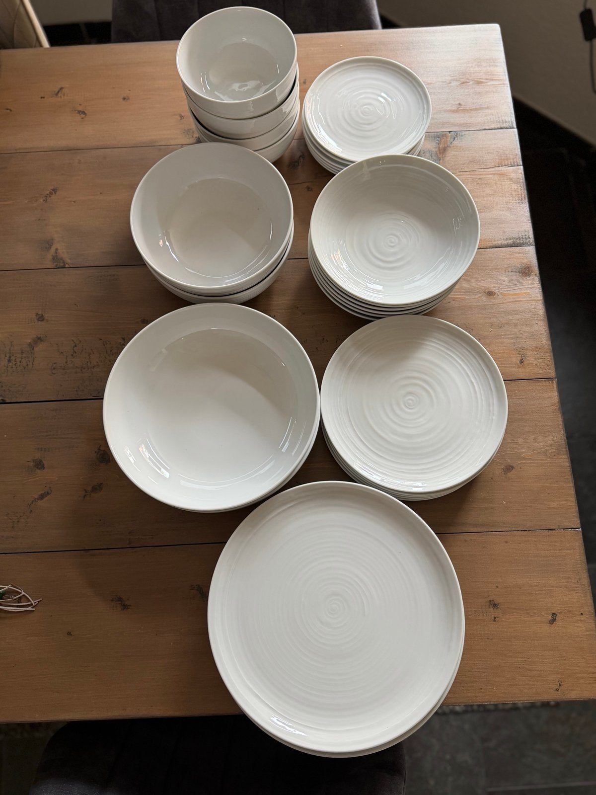 Nieuw Seltmann Weiden Terra wit servies - 30-delig, Ophalen, Nieuw, Effen, Porselein